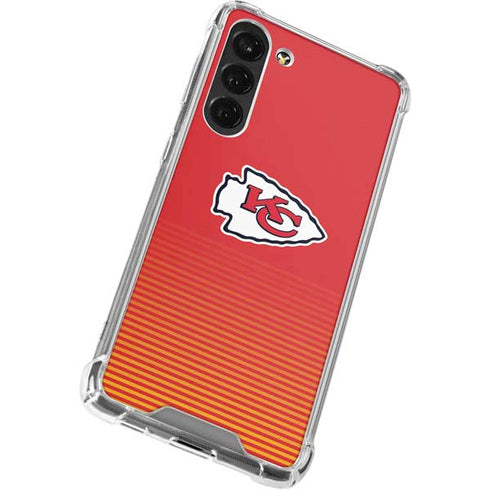NFL Kansas City Chiefs Breakaway Galaxy S24 FE Clear Case